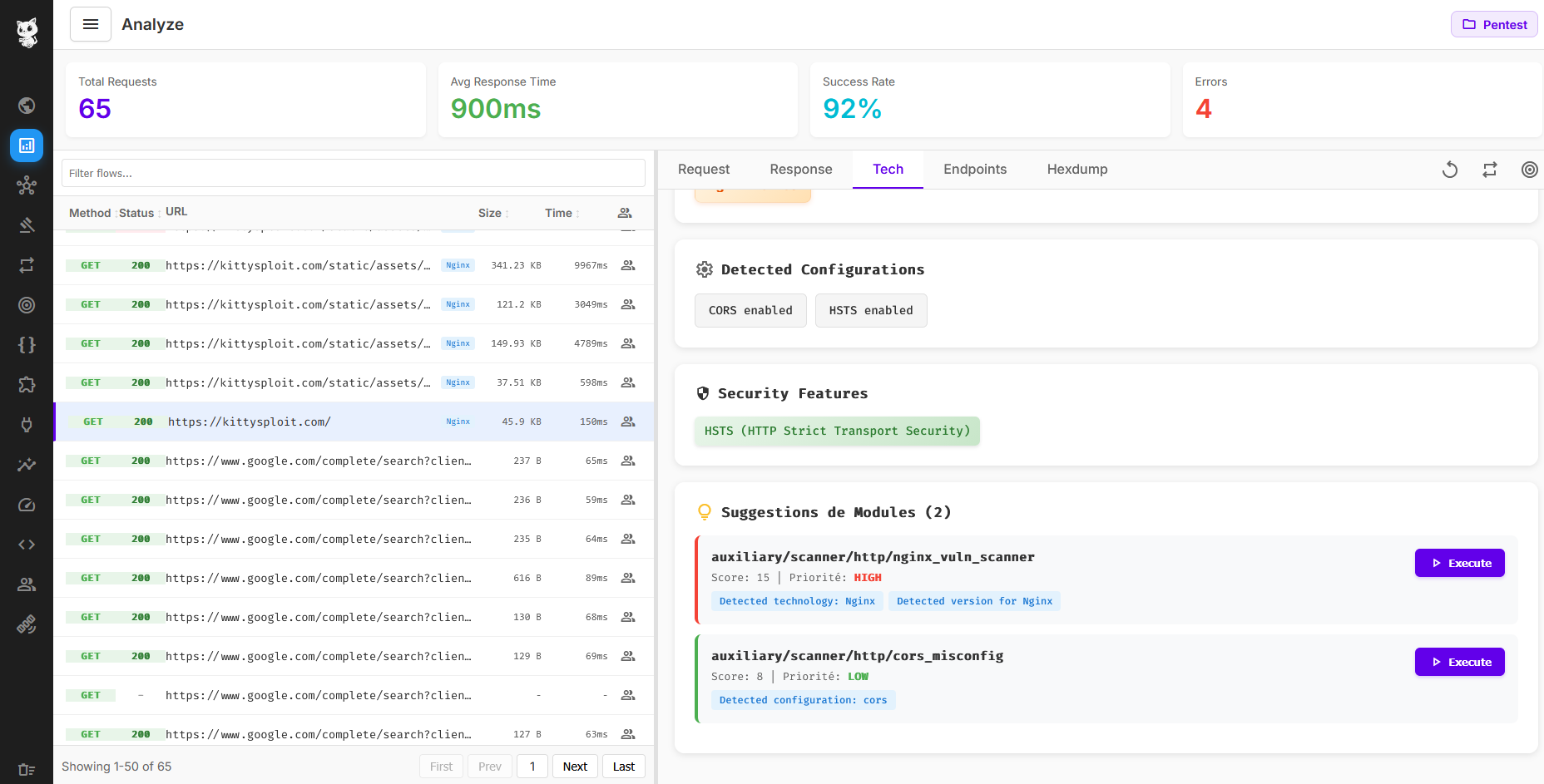 KittyProxy Screenshot
